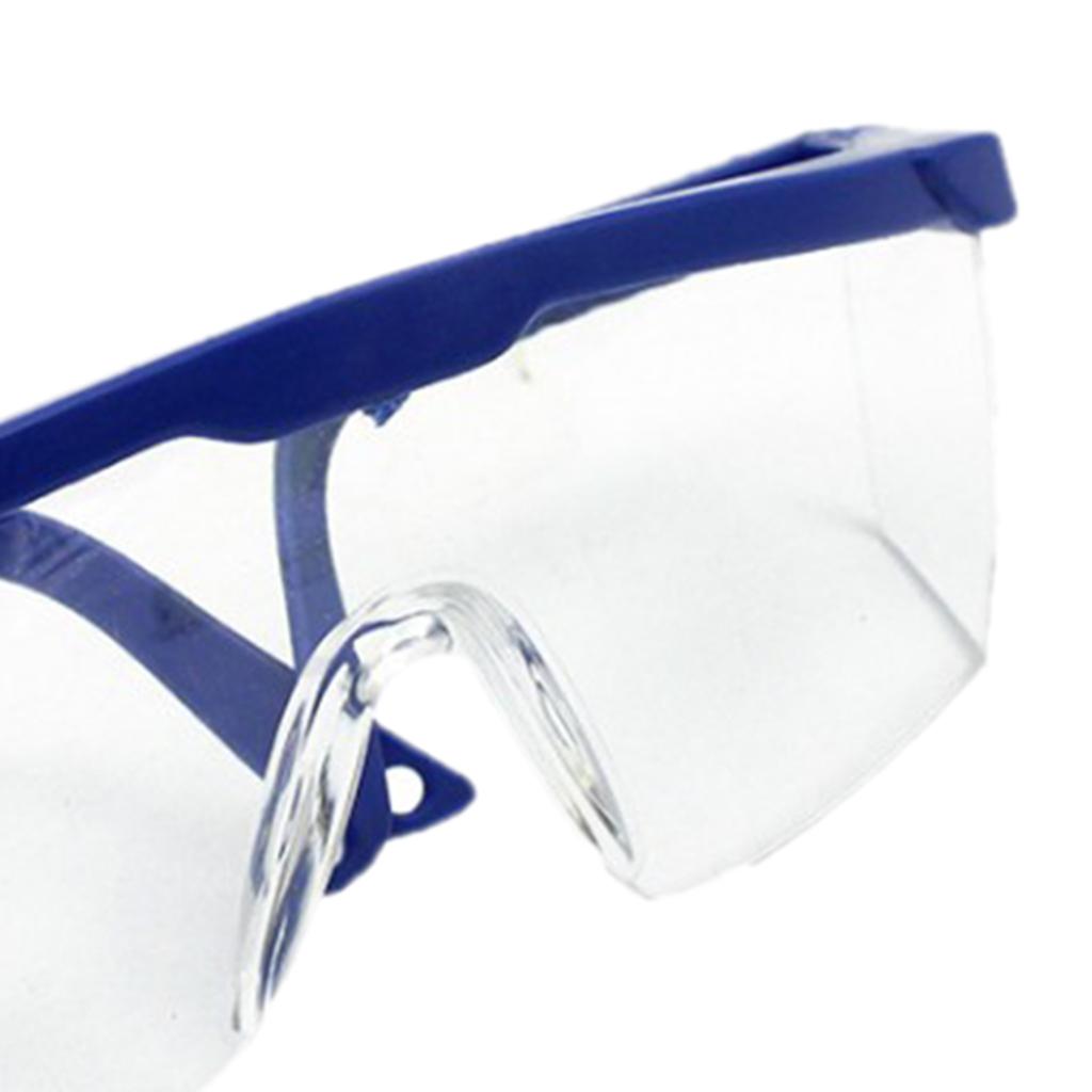 Lots 10 Lightweight Safety Glasses Eye Protector w/Clear Lens Dust-proof