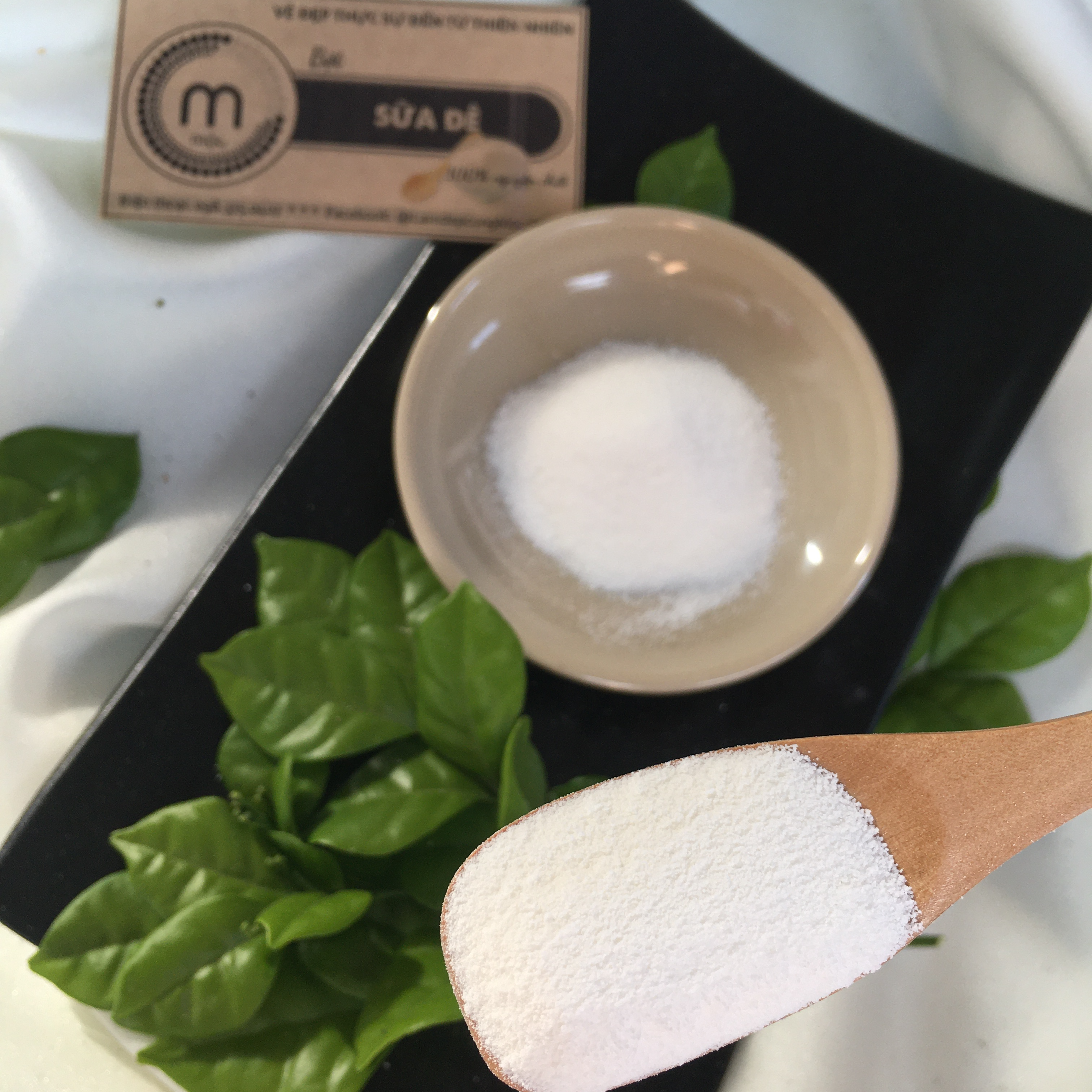Bột đăp mặt Tinh Sữa Dê dưỡng trắng da nguyên chất 100ml