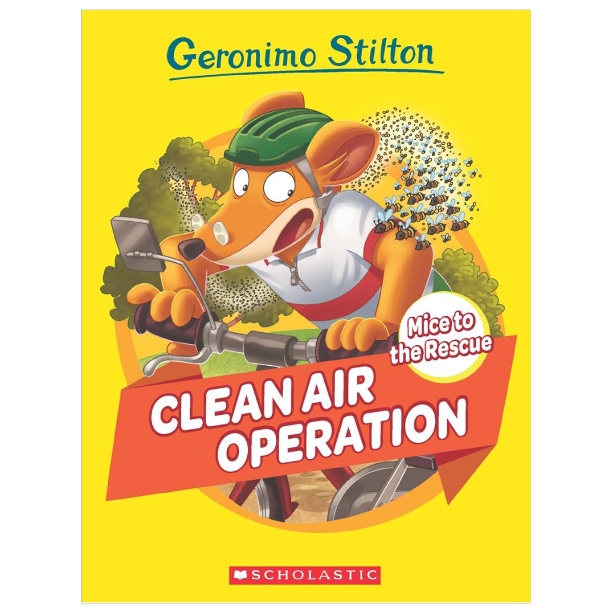 Sách ngoại văn: Geronimo Stilton Mice To The Rescue - Book 3 - Clean Air Operation