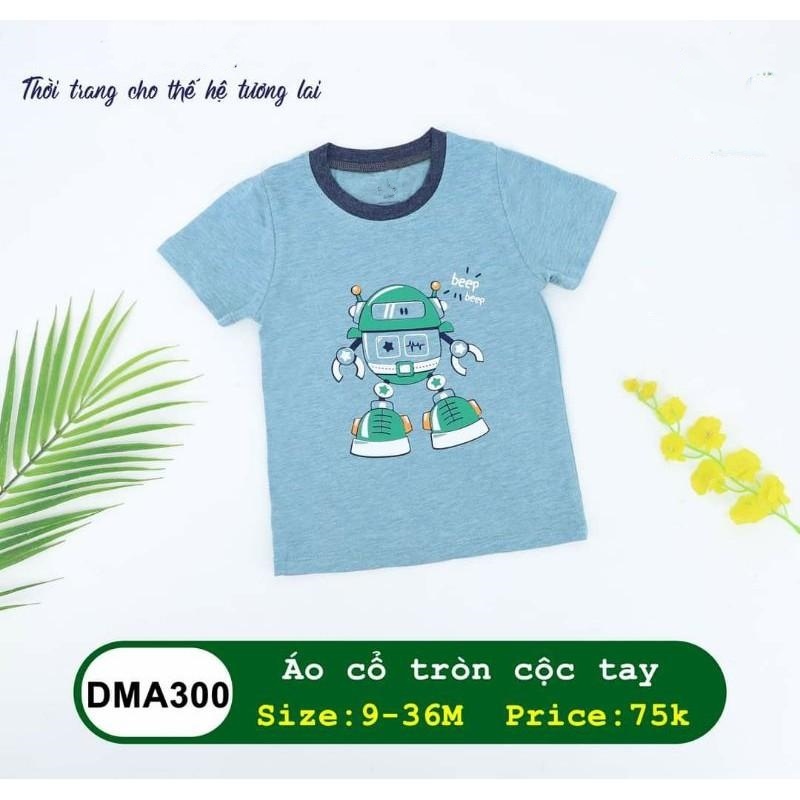 Áo cổ tròn cộc tay DMA300