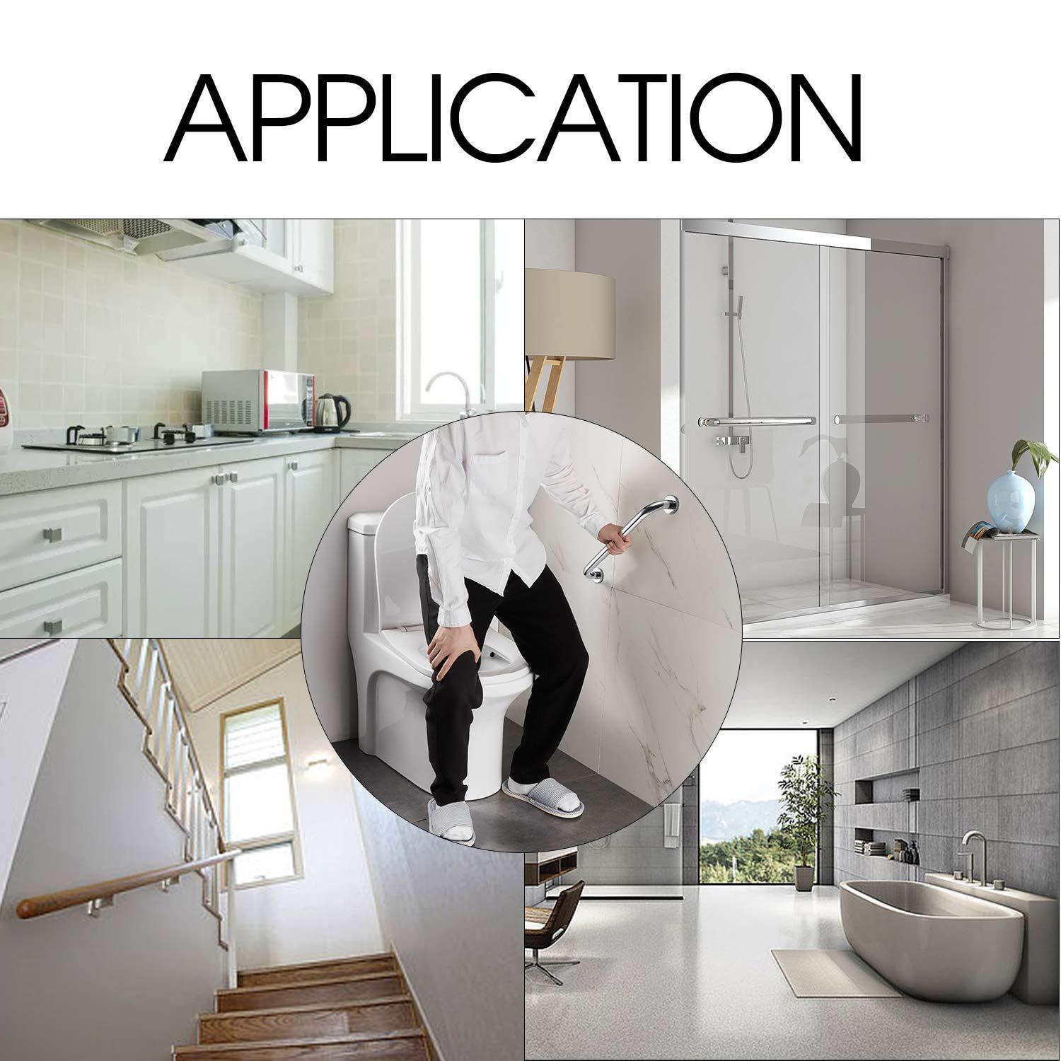 Tay sen tay vịn phòng tắm Tay vịn an toàn chống trượt Tay cầm tường phòng tắm