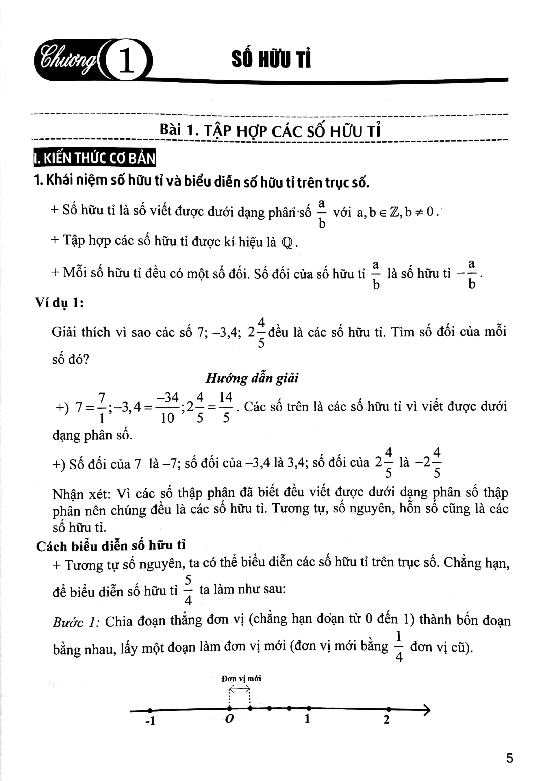 Hướng Dẫn Học Và Giải Các Dạng Bài Tập Toán 7 - Tập 1