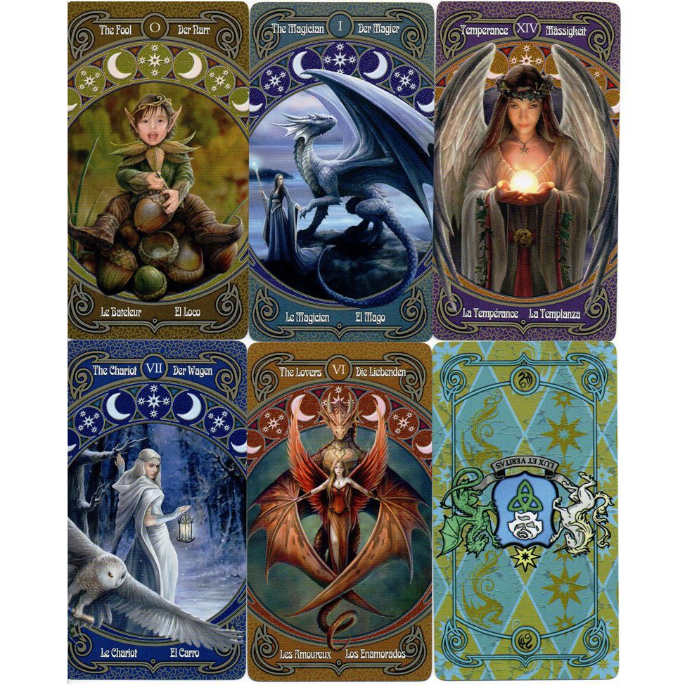 Bộ Bài Bói Anne Stokes Legends Tarot Cao Cấp