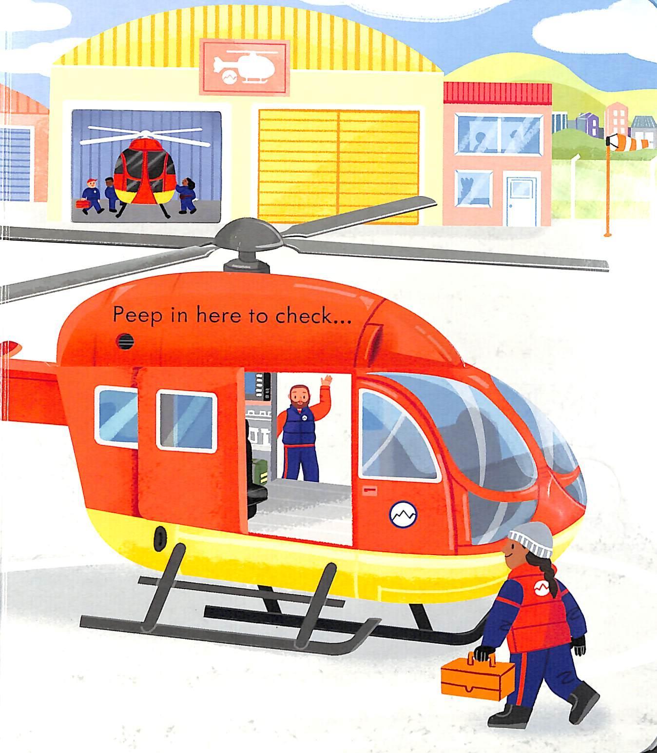 Sách ngoại văn: Peep Inside How A Helicopter Works