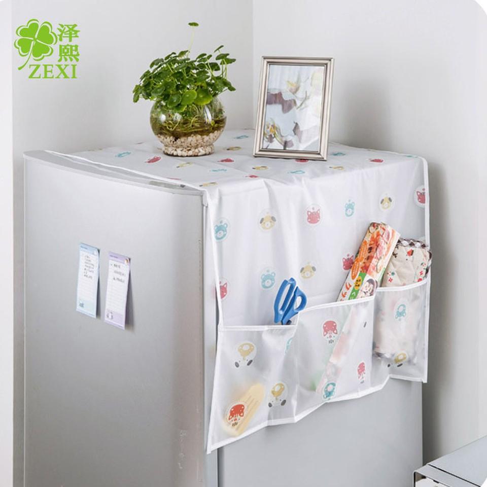 Tấm Phủ Tủ Lạnh Tiện Dụng - Hàng Loại 1