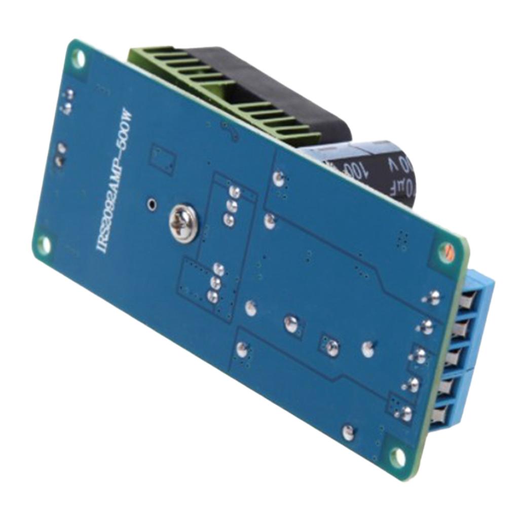 1 Máy Tính Công Suất Cao 500 W IRS2092S Hifi Điện Kỹ Thuật Số Bảng Mạch Khuếch Đại Mono LM3886