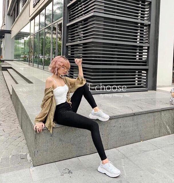 Quần legging cạp cao mã 118