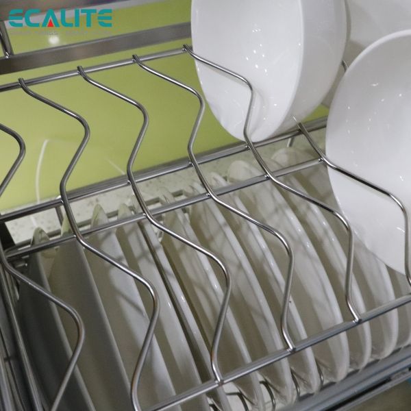 Kệ chén di động tủ trên Lift-Basket Ecalite EL-BL90SS