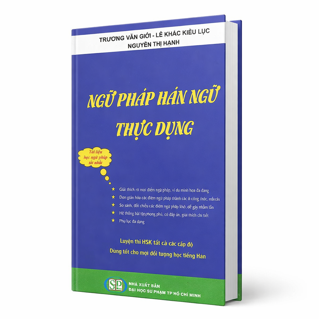 Sách – Ngữ Pháp Hán Ngữ Thực Dụng  DVD tài liệu