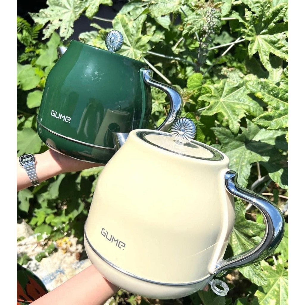 Ấm siêu tốc Sothing Gume GMEK-031 &amp; GMEK-032 công suất 1800w, dung tích 1,8l, đun nước nhanh sôi- Hàng chính hãng