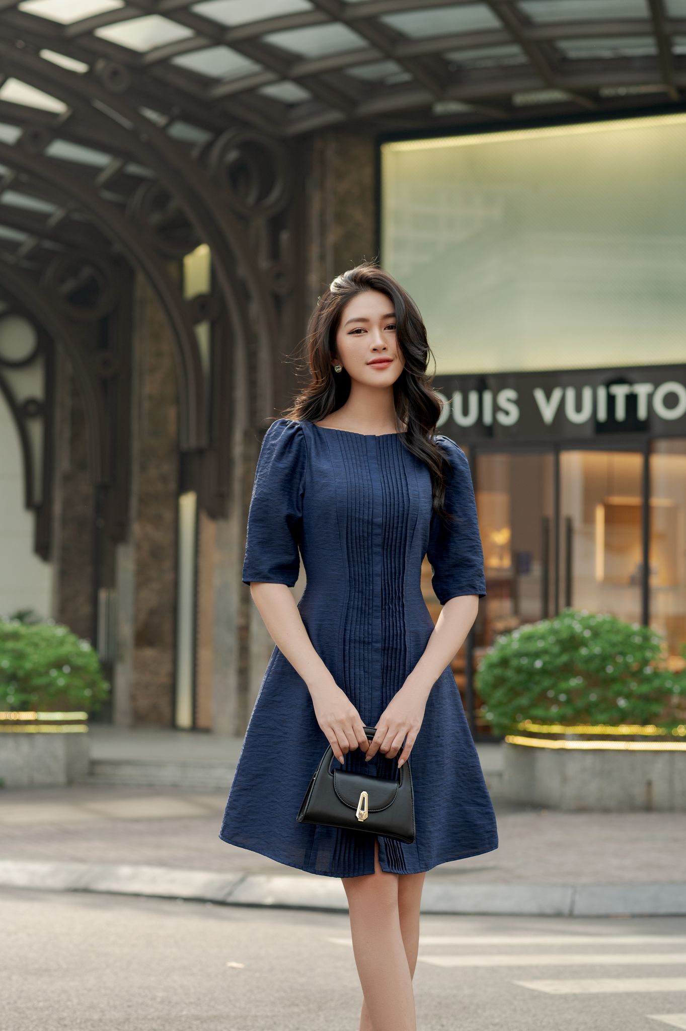 OLV - Đầm Charlie Pleated Dress