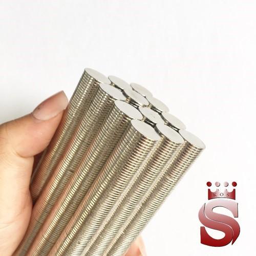 Nam châm trắng kích thước 12x1mm m giá ưu đãi