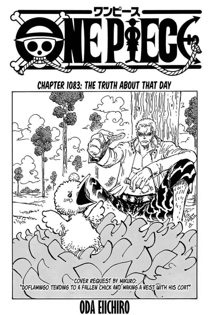 đảo hải tặc - one piece chapter 1083 1