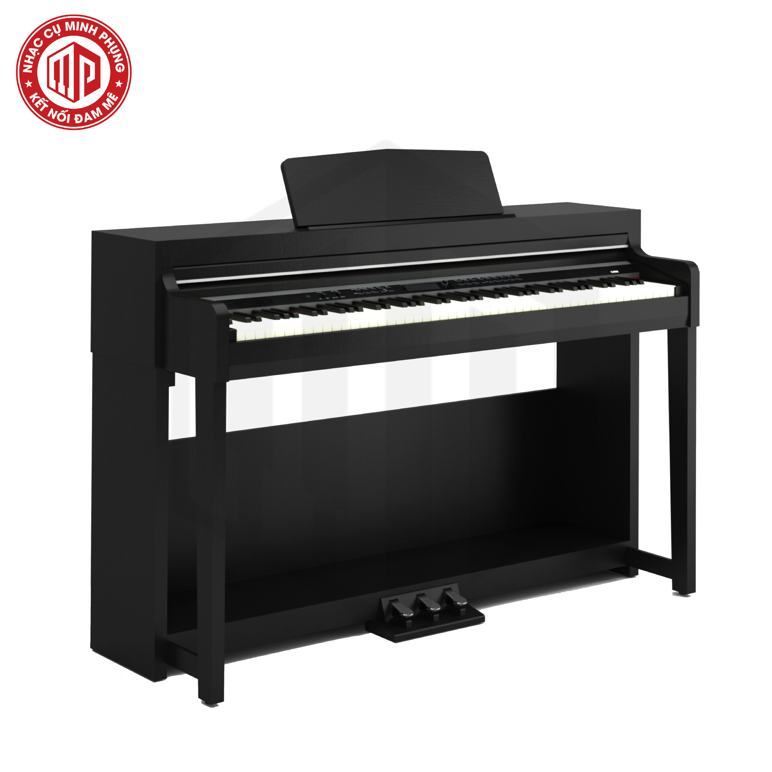 Đàn Piano điện cao cấp/ Home Digital Piano - Kzm Kurtzman K650 - Màu đen - Hàng chính hãng