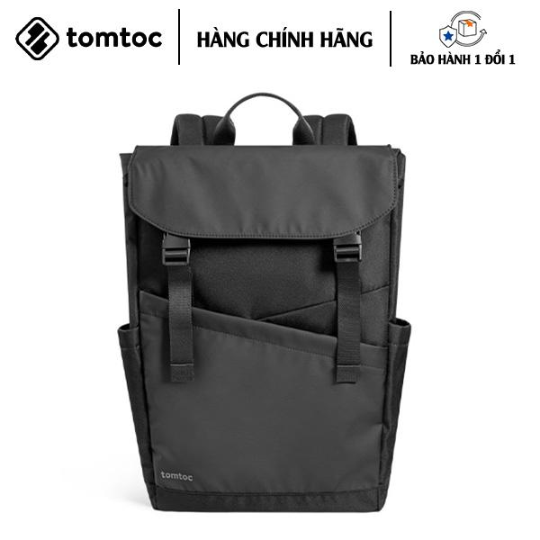 BALO TOMTOC A64-SLASH FLIP RUCKSACK 18L CHO LAPTOP 16″ Vải chống chịu thời tiết giúp luôn khô ráo - hàng chính hãng