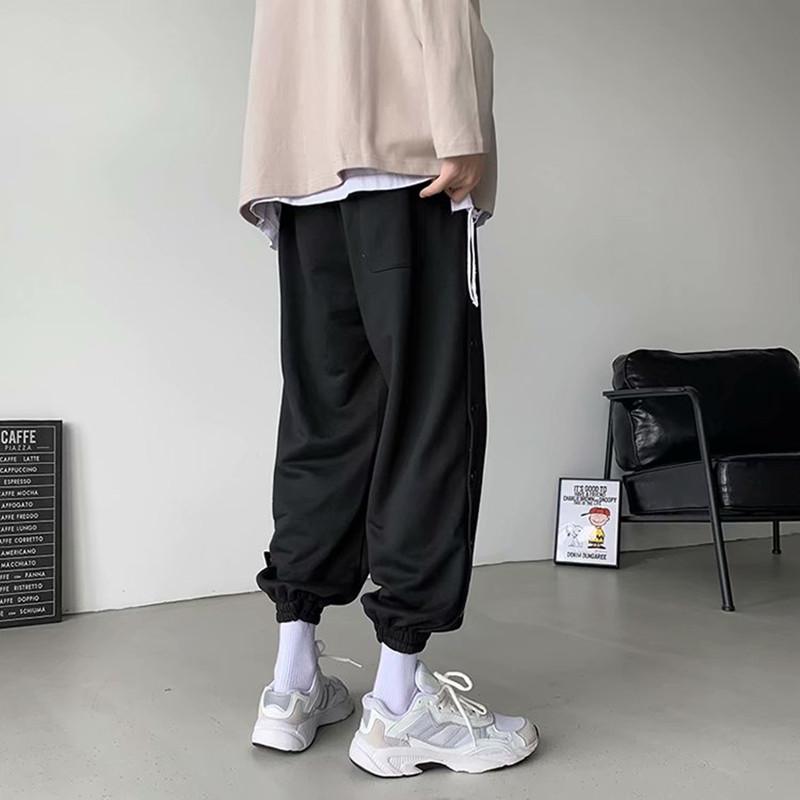 Quần dài ống rộng size S-3XL phong cách Hàn Quốc thời trang cho nam