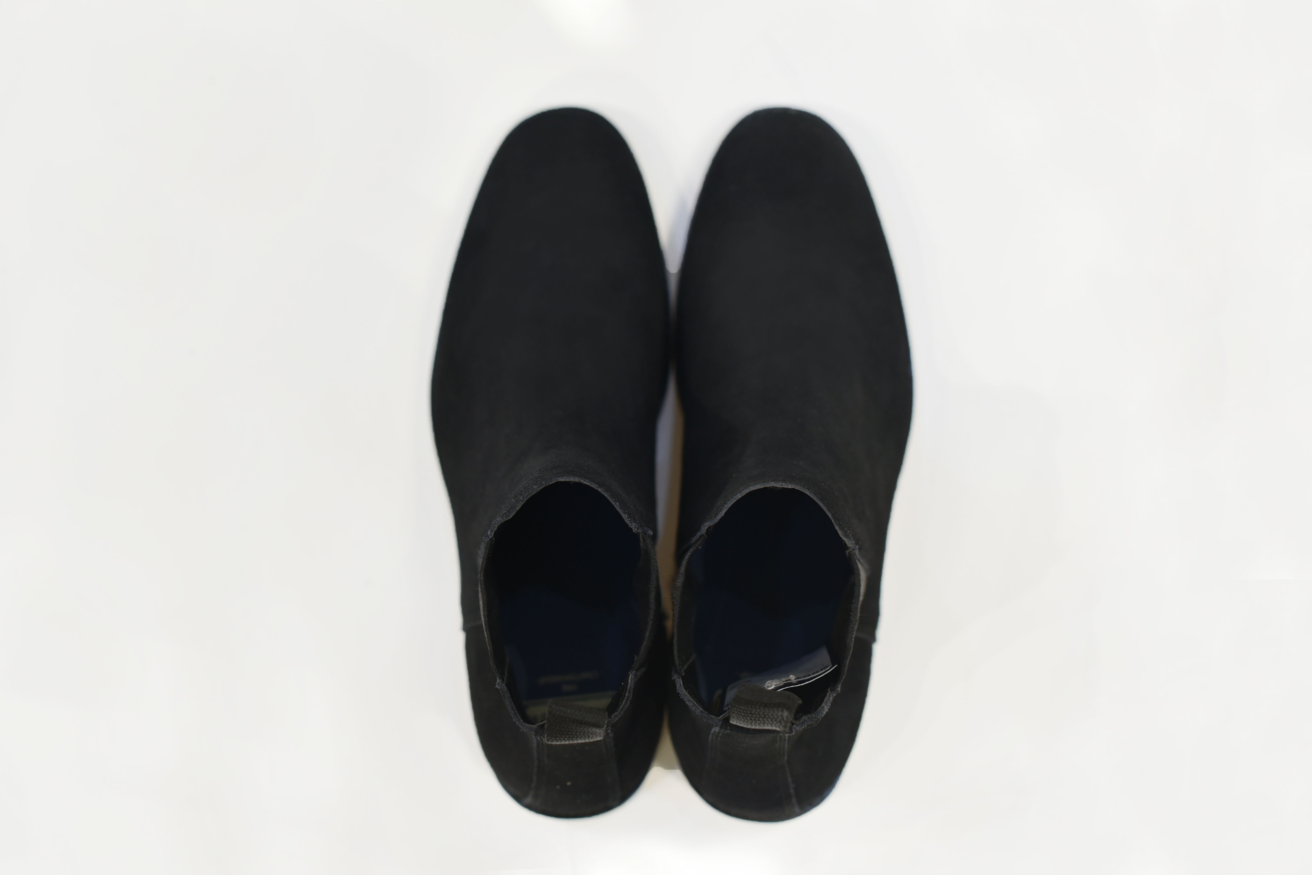 Giày Chelsea boot nam màu đen da lộn Revision 2 TFBKS8826 - Size