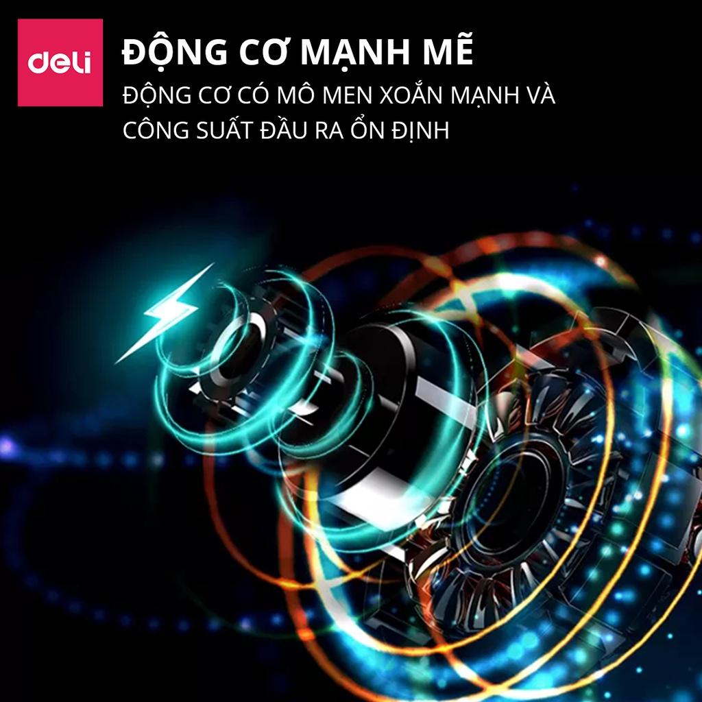 [TẶNG 500 TỜ GIẤY A4] Máy Hủy Tài Liệu Cao Cấp Deli Chính Hãng - Phù Hợp Cho Bảo Mật Giấy Tờ Trong Doanh Nghiệp, Văn Phòng, Nhà Trường - Hàng Chính Hãng - E9947