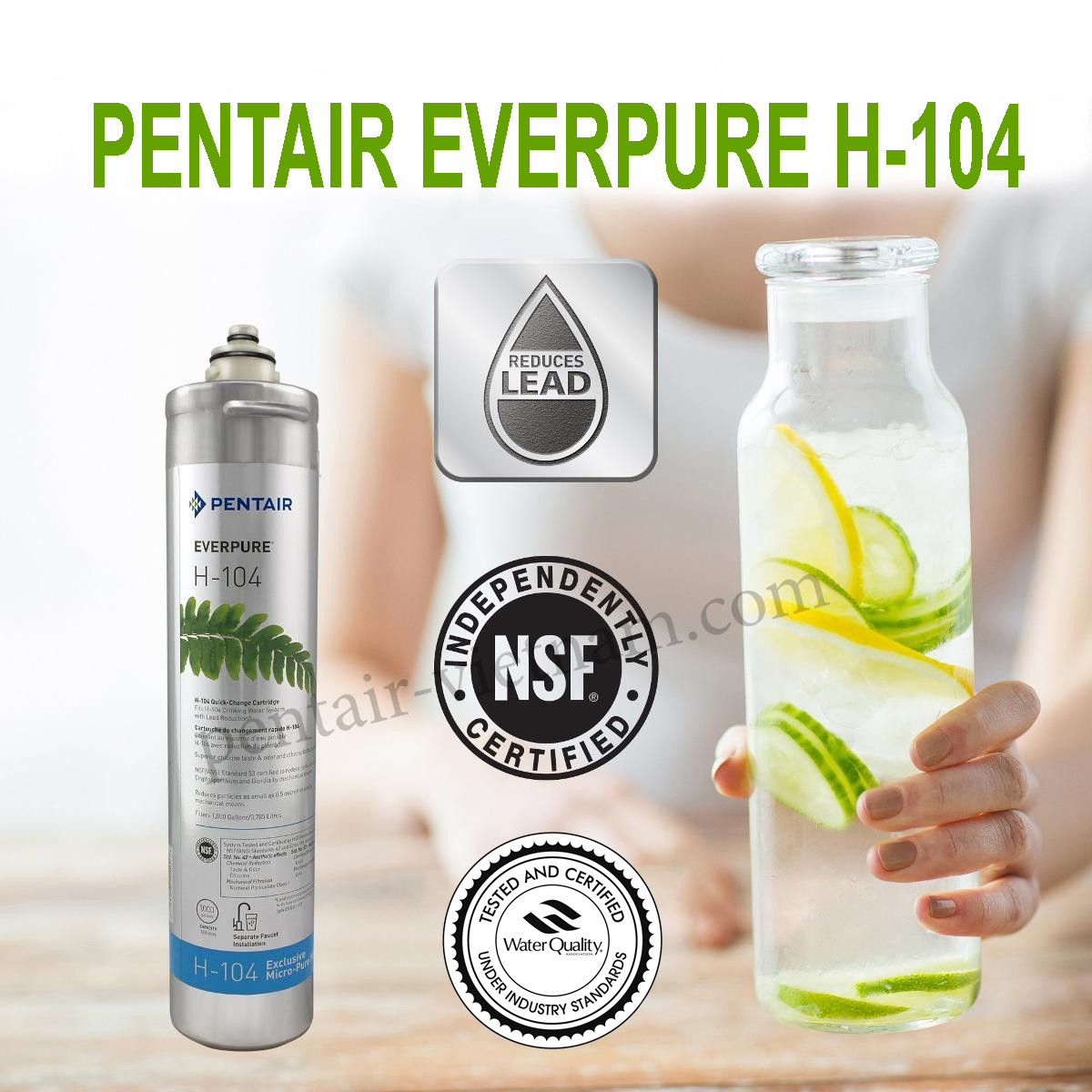 Máy lọc nước Pentair Everpure H-104 Standard [Chính hãng]