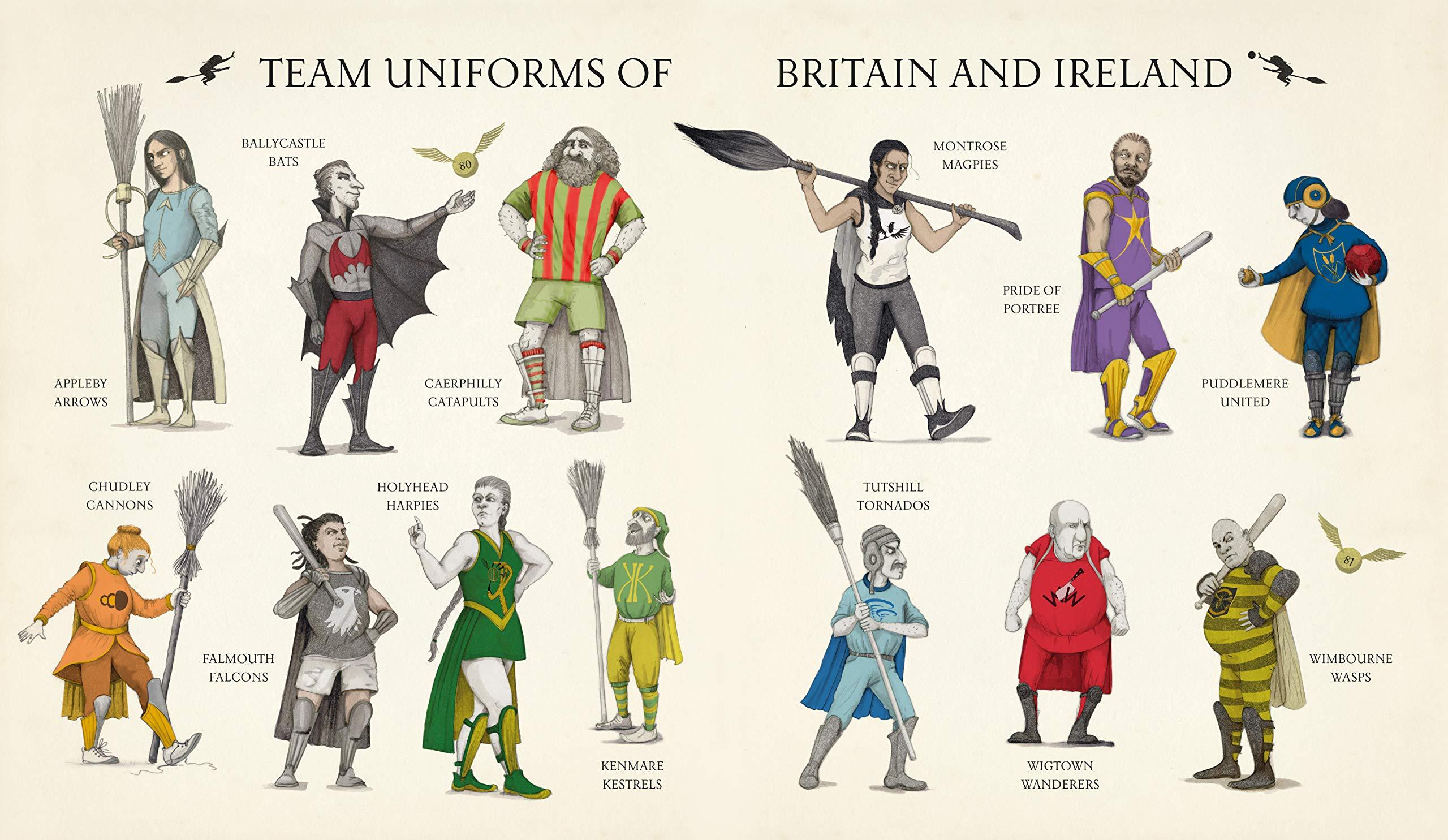Quidditch Through The Ages - Illustrated Edition : A Magical Companion To The Harry Potter Stories