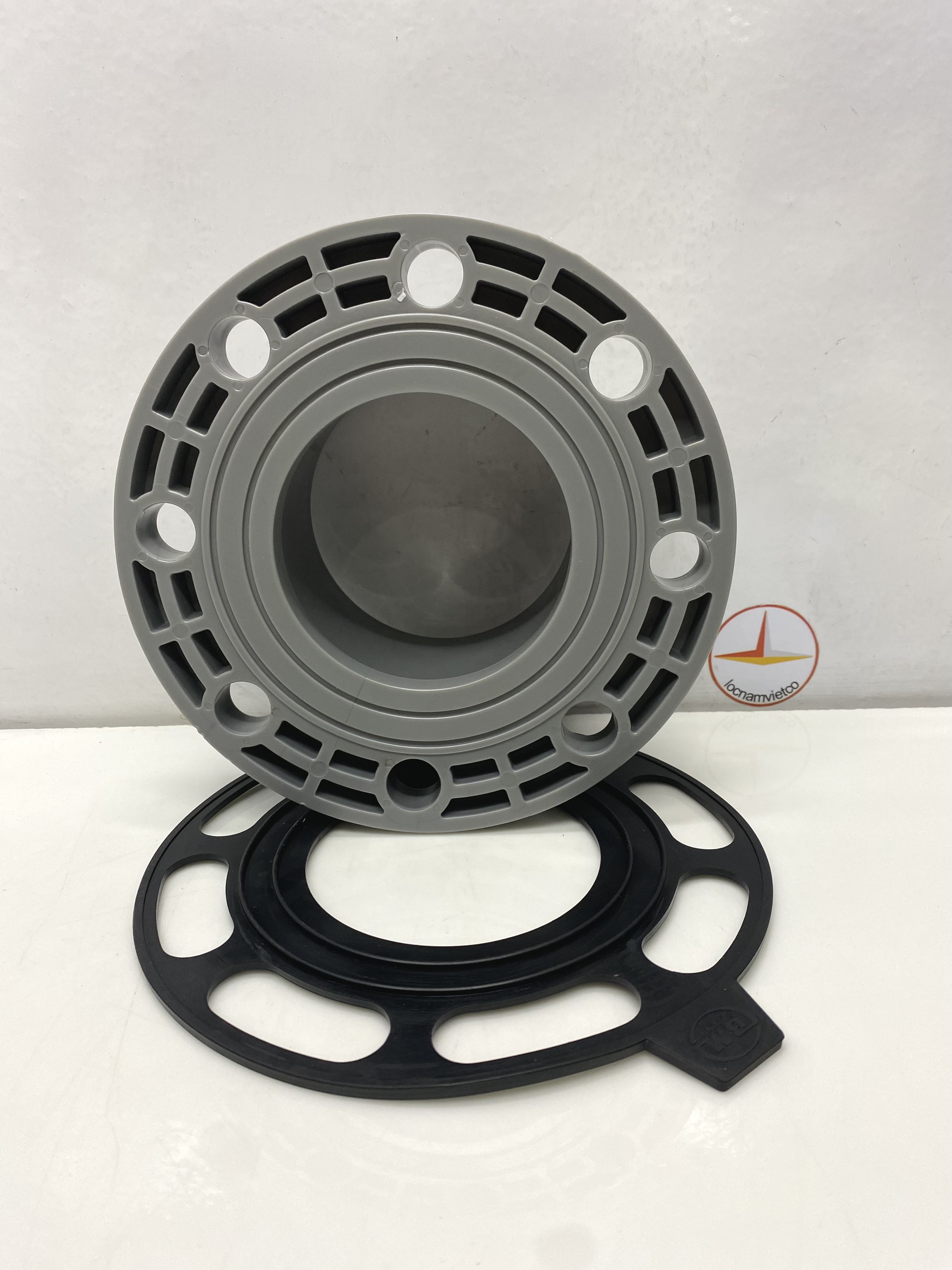 Mặt bích 114 nhựa PVC Bình Minh - MB114