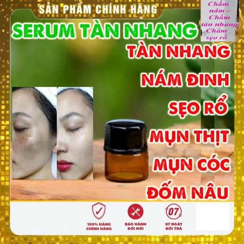 tinh chất chấm hết sạch tàn nhang, nốt duồi, nám chấn đinh, sẹo rỗ, lỗ chông lông to.. chỉ sau 3 -5 ngày biến sạch khuyế