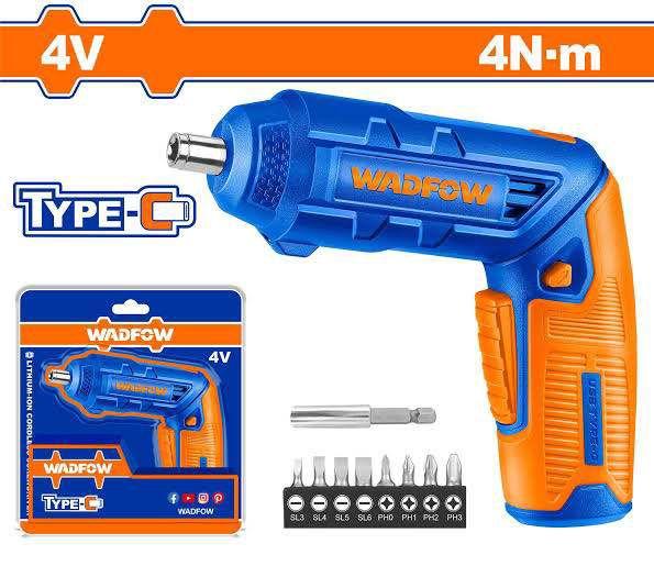 MÁY SIẾT VÍT DÙNG PIN 4V WADFOW WCV4401 - HÀNG CHÍNH HÃNG