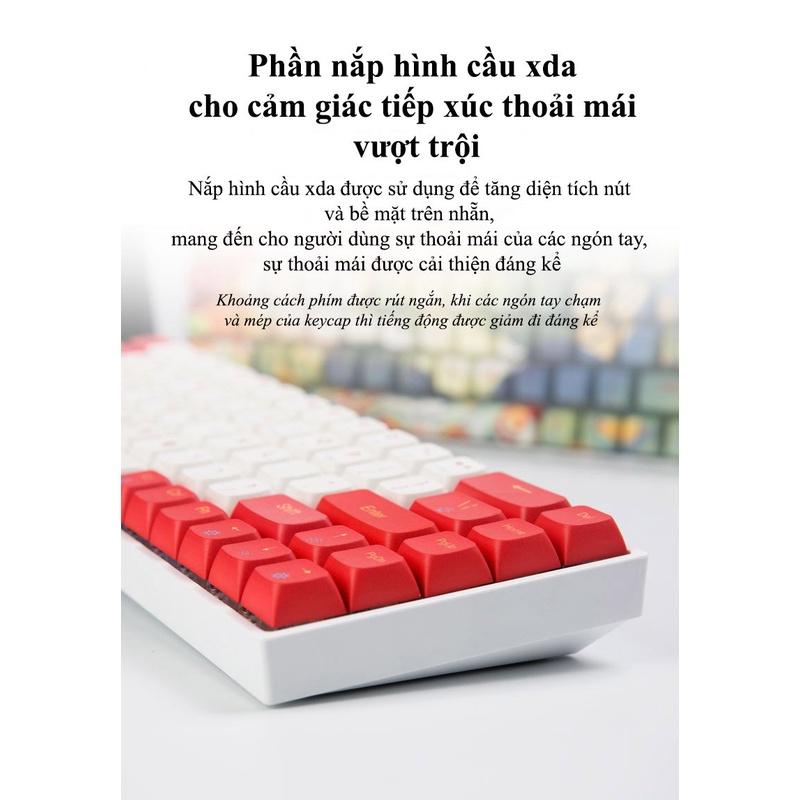 Bàn phím cơ không dây Dual Mode Newmen GM680 -Hàng chính hãng
