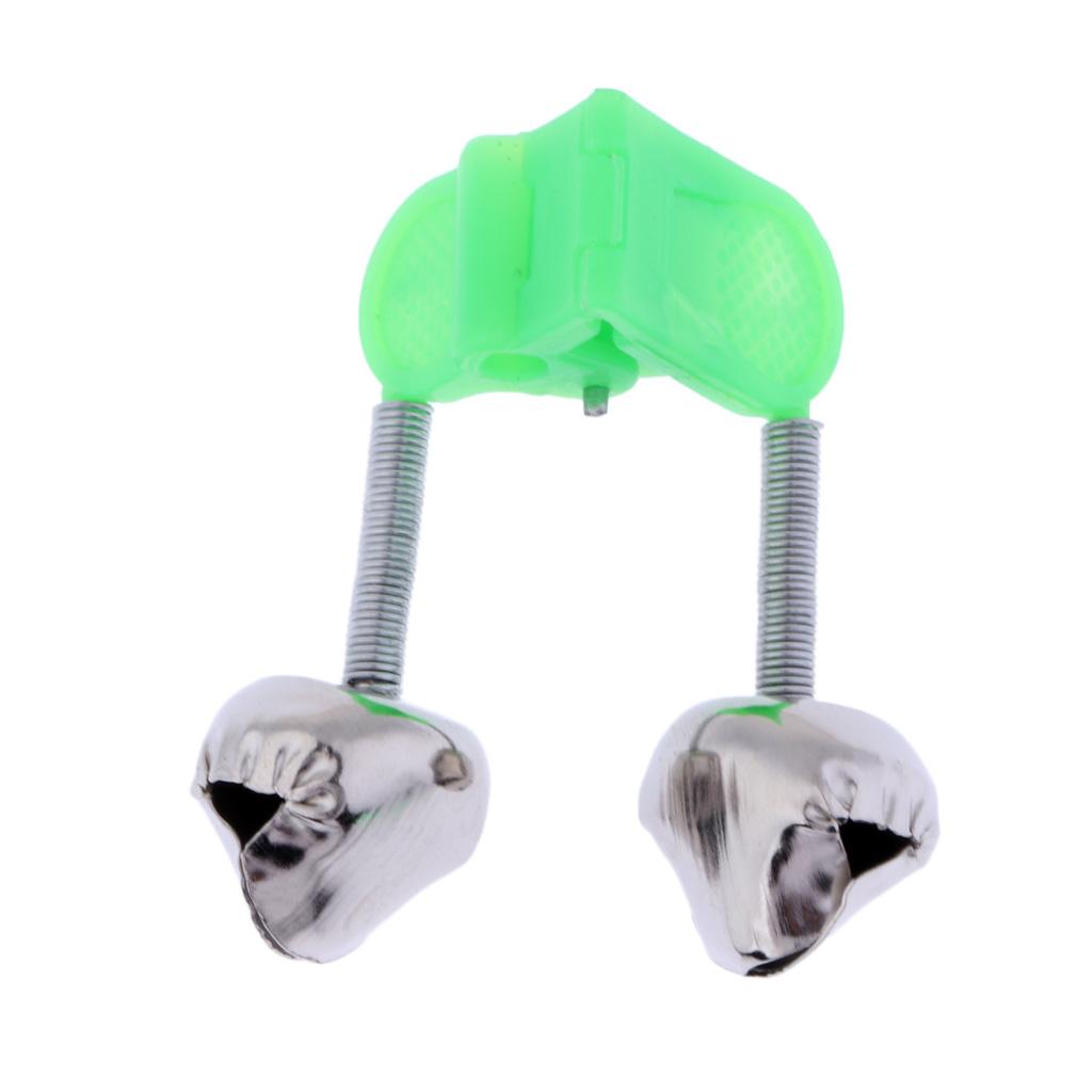 4Pcs Durable Fishing Rod Bell Bite Lure Alarm Fishing Rod Alarm Clip