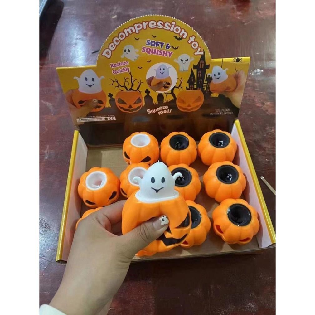 Squishy Mochi hình MA TRỐN BÍ NGÔ NGỘ NGHĨNH mềm dễ thương chân thực giảm stress co dãn đàn hồi ngộ nghĩnh bóp bóp