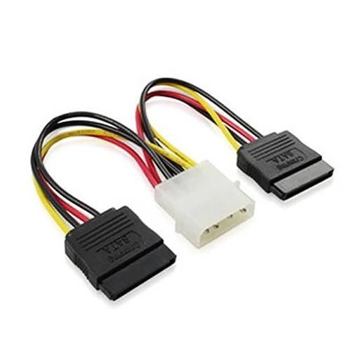 Dây cáp chuyển đổi nguồn Sata 4 pin sang 15 pin (1 cái)