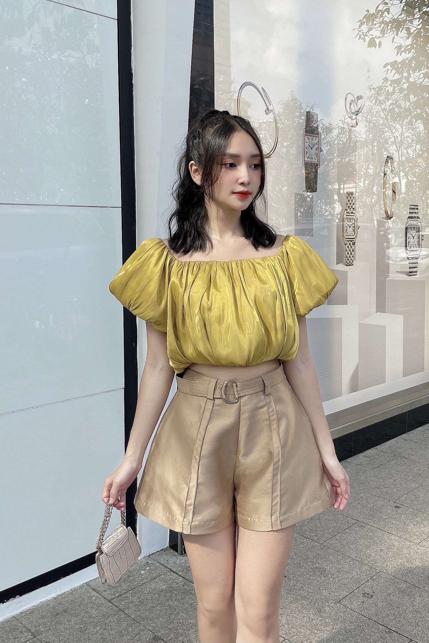 OLV - Áo Andeline Blonde Top