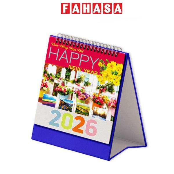 Lịch Bàn Chữ A 2026 - Cảnh Đẹp Thế Giới