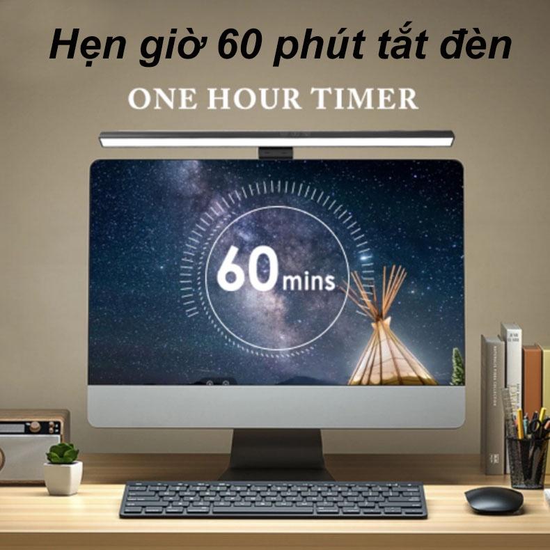 Đèn treo màn hình máy tính bảo vệ mắt dùng trong công việc chống cận thị, chống mỏi mắt 3 chế độ đèn, chống ánh sáng xan