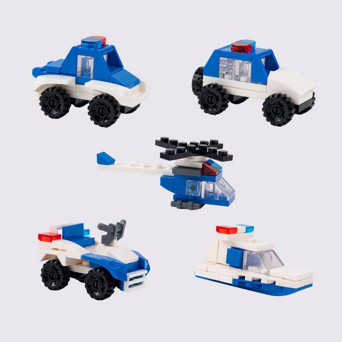 Đồ Chơi Lắp Ráp Phương Tiện Cảnh Sát Tiên Phong - Police Pioneer - Toys&amp;Joys 9113 (301 Mảnh Ghép)