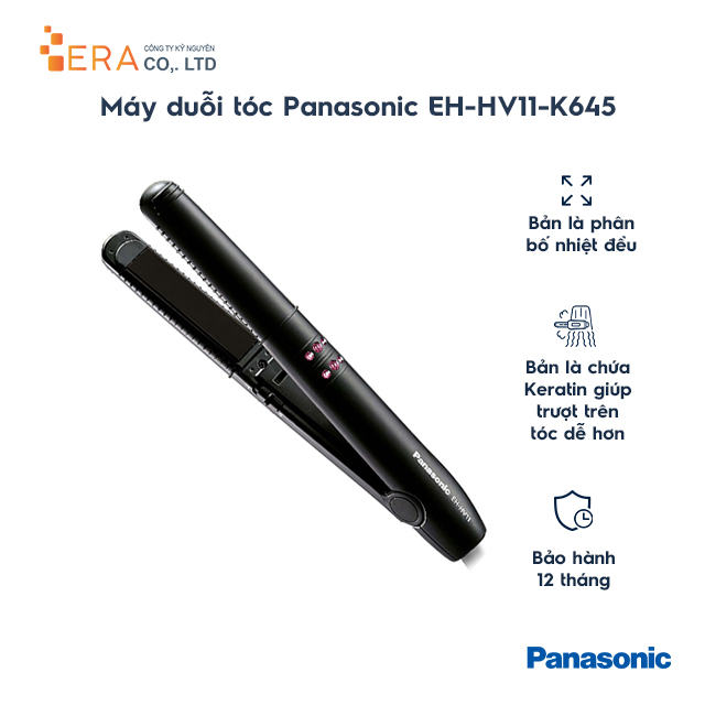 Máy Tạo Kiểu Tóc Panasonic EH-HV11-K645 (Đen) - Hàng Chính Hãng