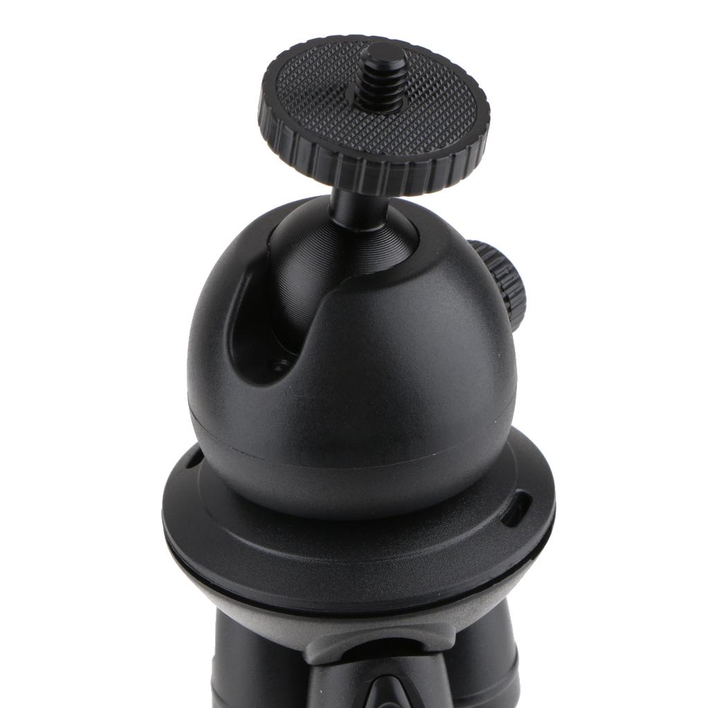 Phone Tripod, Portable and Adjustable Camera Stand Holder with Universal Clip