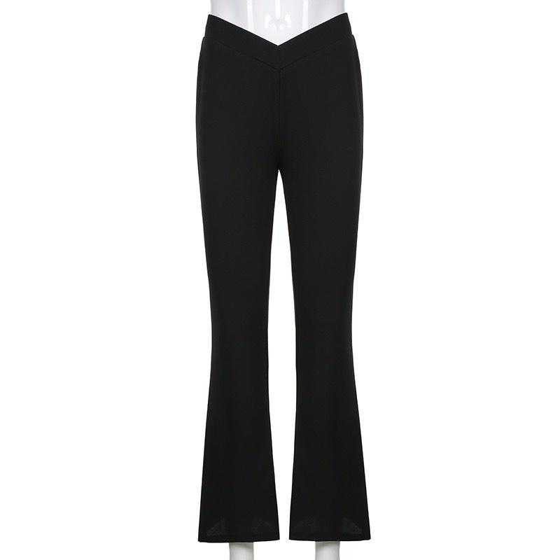 Quần Dài Cạp Cao Dáng DàiTrước Phong Cách Ulzzang_Mẫu Mới Nhất D5