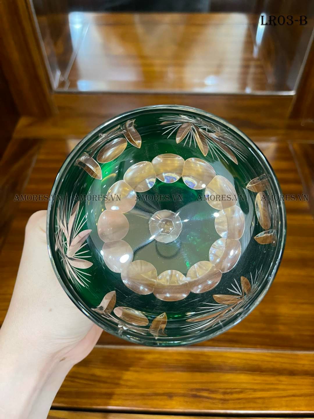 Bộ 6 Ly Pha Lê Tiệp Đẳng Cấp Sang Trọng Tân Cổ Điển LR14