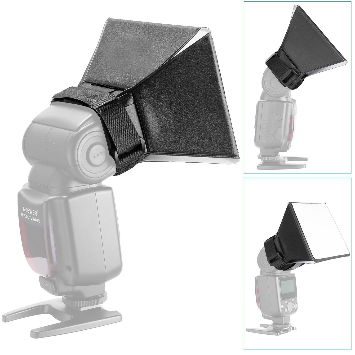 Tản sáng Softbox mini cho đèn flash rời