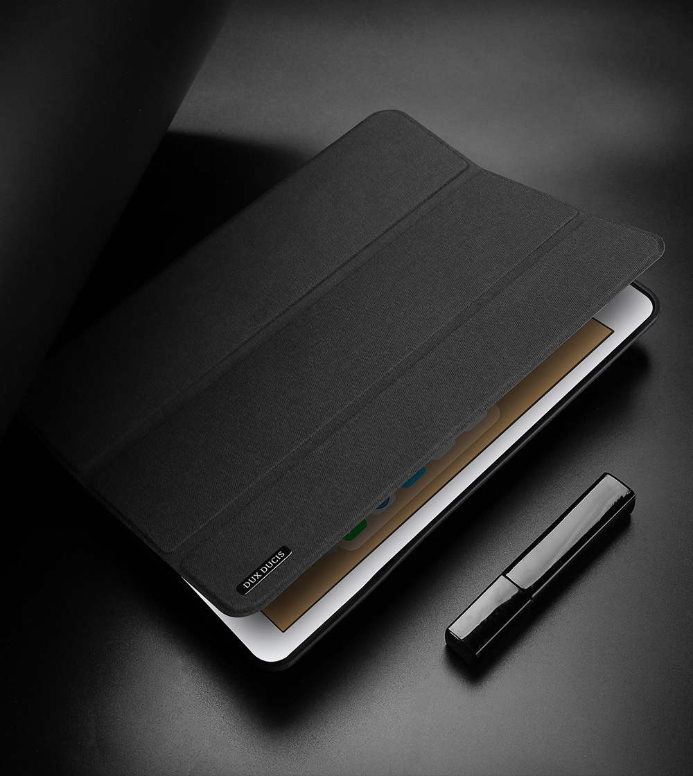 Bao Da Cao Cấp Dành Cho iPad 9.7 inch, Pro 9.7 inch 2017/ 2018 Gen5/Gen6 Chính Hãng Dux Ducis DOMO Có Khay Đựng Bút - Hàng Chính Hãng