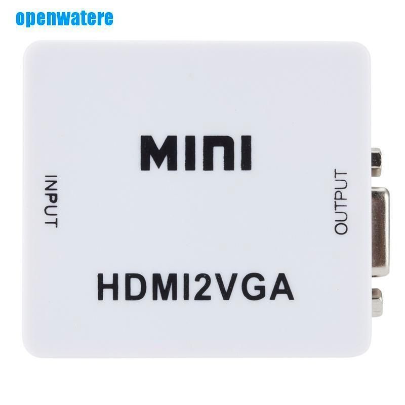 Bộ Chuyển Đổi Vga Sang Hdmi Full Hd 1080p Cho Pc Laptop Dvd Hdtv