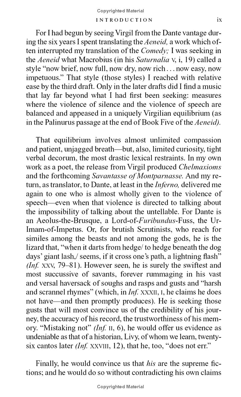 Inferno: The Divine Comedy Of Dante Alighieri