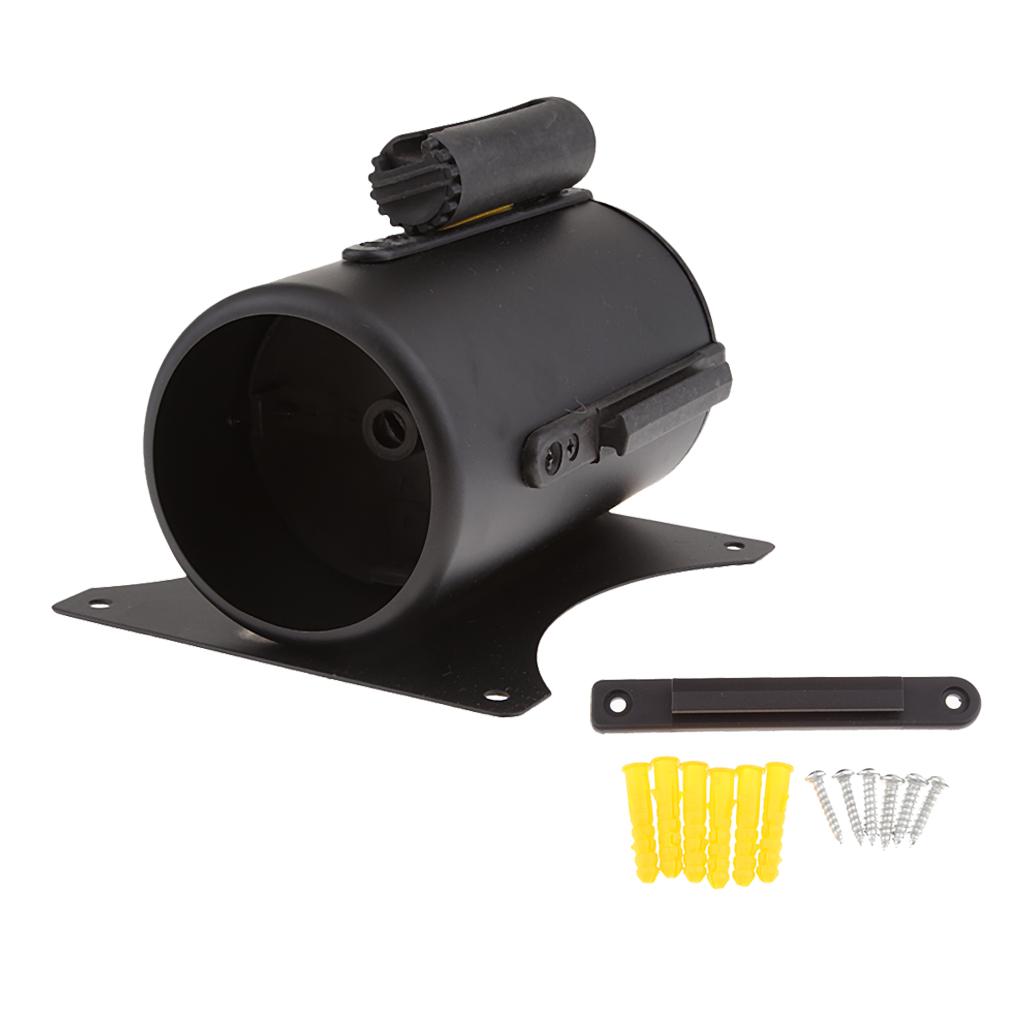 2xRetractable Wall Barrier Black And Yellow