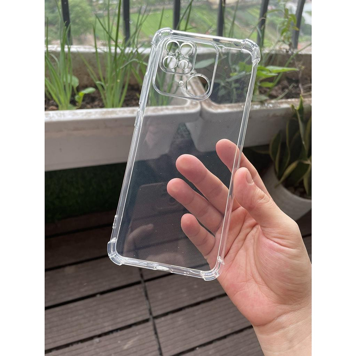Ốp lưng dẻo trong chống sốc dành cho Xiaomi Redmi 10A