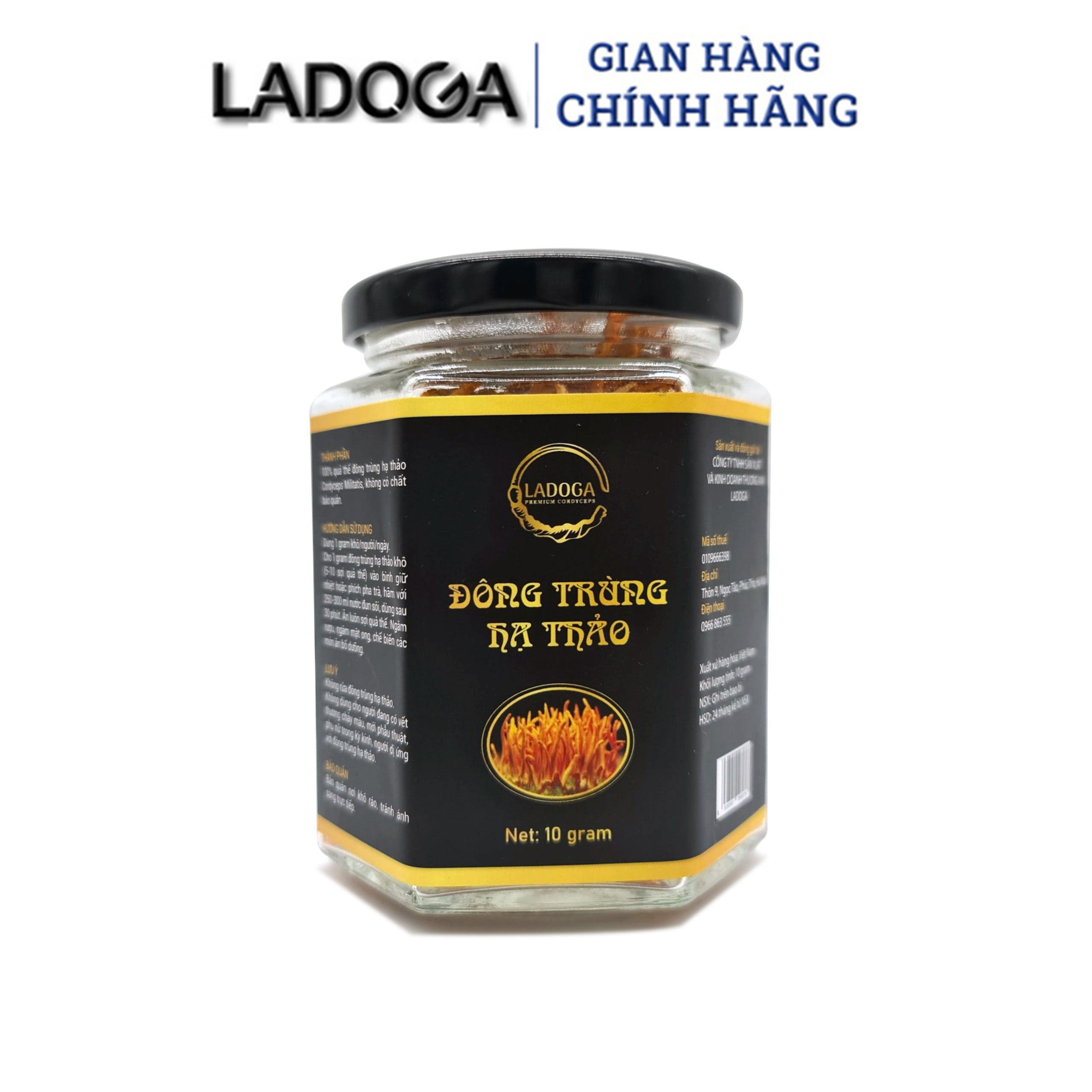 Đông trùng hạ thảo &quot;Cordyceps&quot; Sấy thăng hoa giúp tăng đề kháng mạnh, ngủ ngon, giảm mệt mỏi