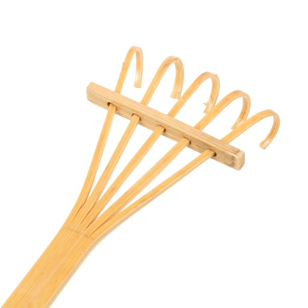 2PCS Natural Bamboo Rake for Zen Garden Sand DIY Decor Ornament Accessory
