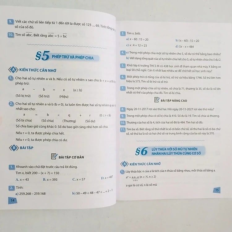 Sách: Combo 3 Cuốn Rèn Kĩ Năng Học Tốt Toán Lớp 6 + Rèn Kĩ Năng Giải Toán Lớp 6