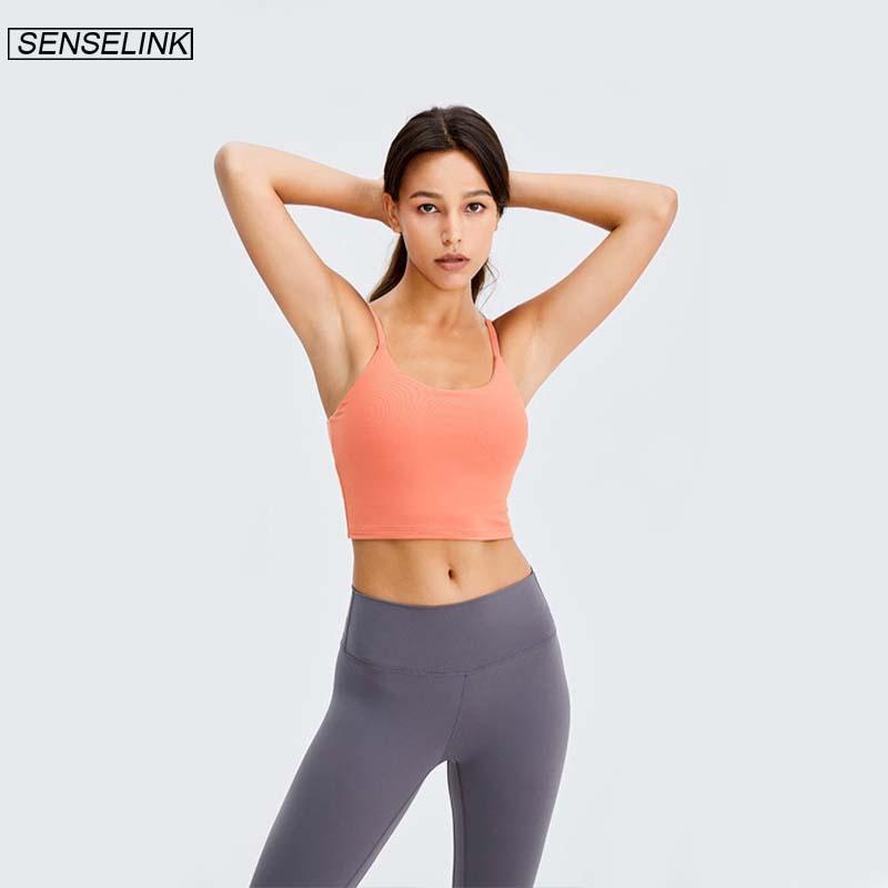 SENSELINK Áo Ngực Nữ Áo Thể Thao Tập Yoga Cho Nữ Áo Ngực