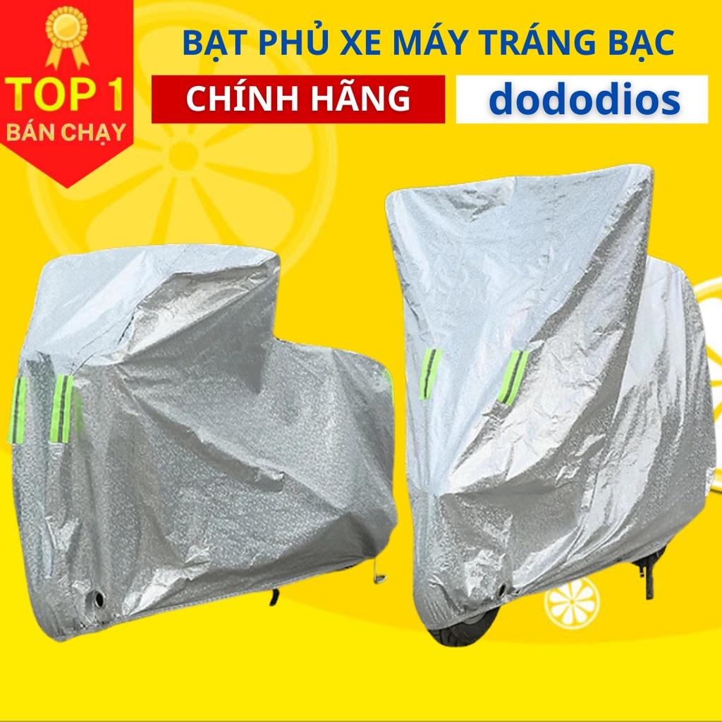 Bạt che phủ xe máy tráng bạc cao cấp Hãng dododios